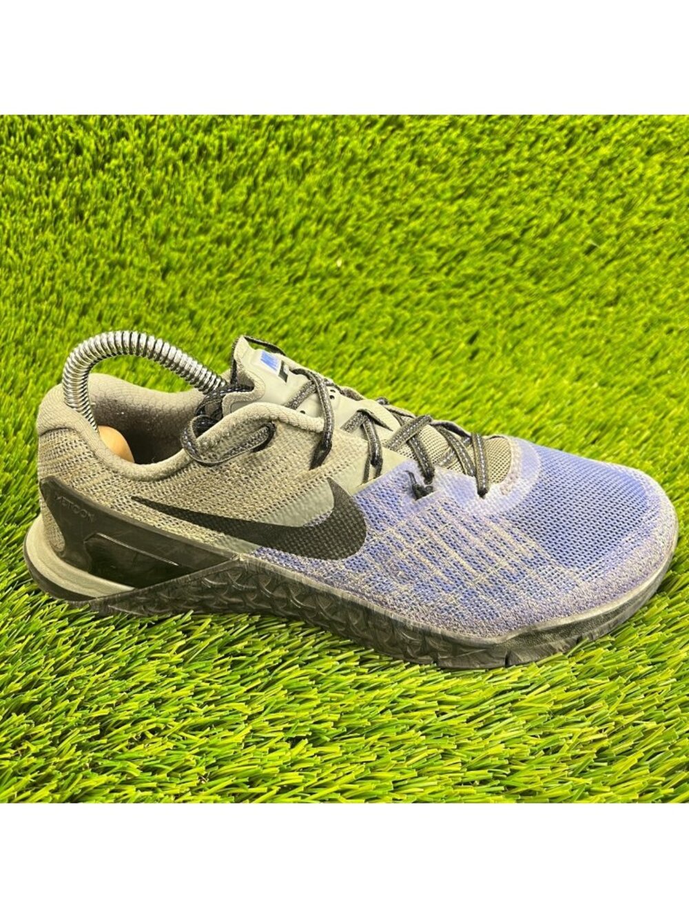 Nike Metcon 3 Persian Violet Gray Womens Size 7 Workout Running Shoe Sneakers